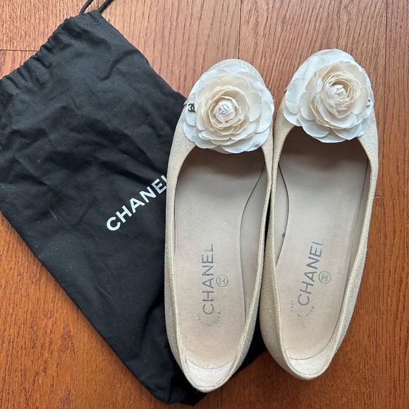 Chanel Ballet Flats - Picture 1 of 4